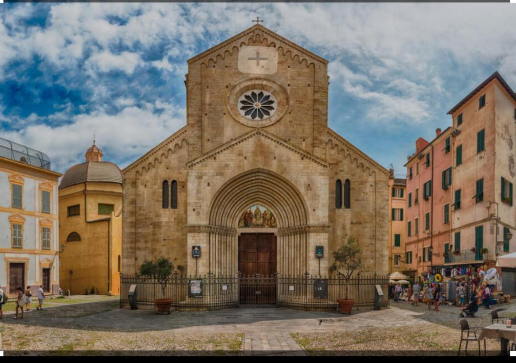 Ampio appartamento centrale Sanremo Esterno foto